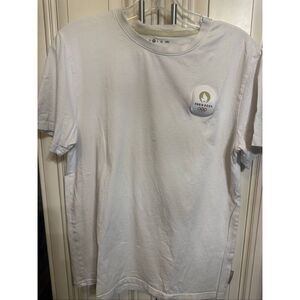 Paris 2024 Olympics Authentic Official Merchandise Sports T-Shirt Gray Large